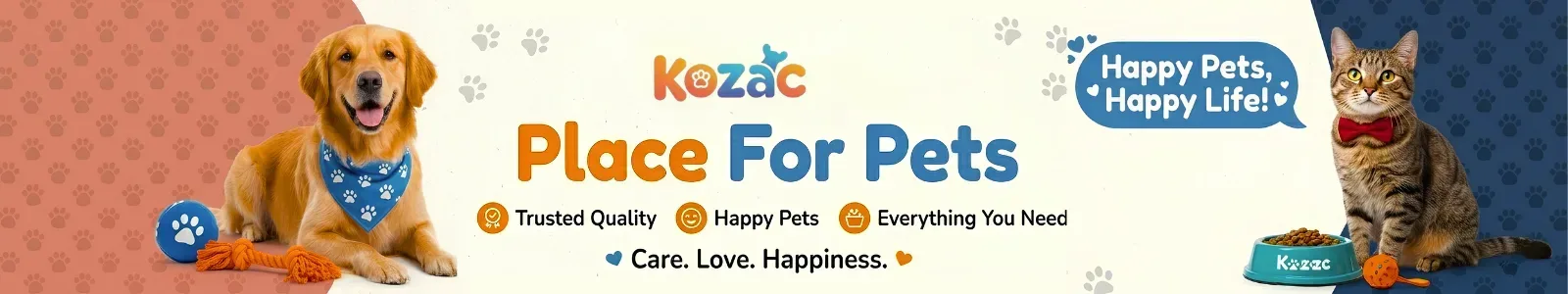 Kozak Care pet care products promotion