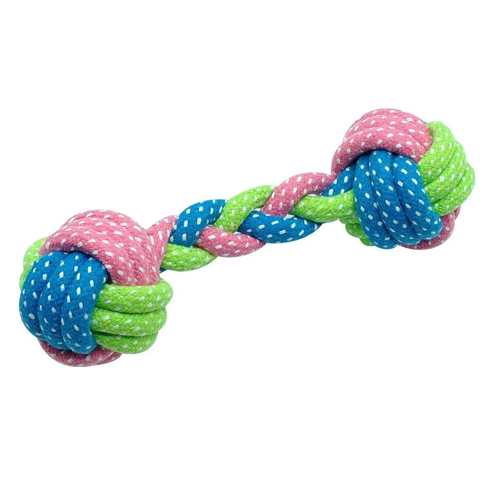 Polyester-Cotton Rope Dumble Toy