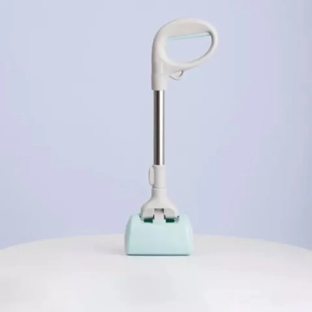 Imported Pet Scooper with Steel Rod (With Poop Bag Dispenser & Roll)