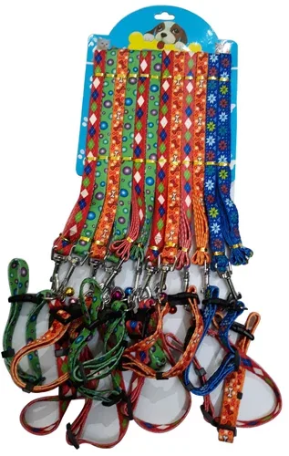 Imported Nylon Collar Leash Set for Puppy/Cat