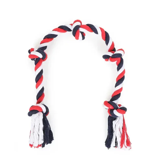 Polyester-Cotton Rope Five Knot Toy