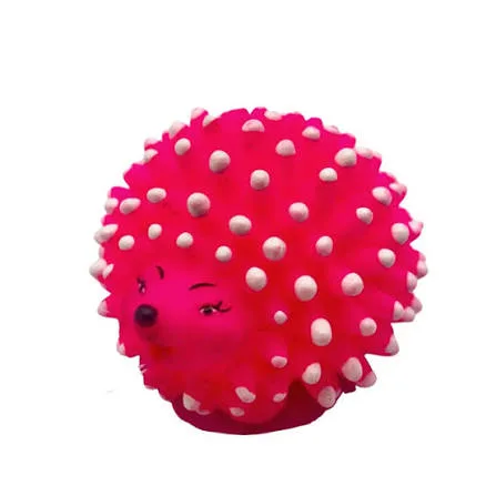 Imported Squeaky Vinyl Toy Porcupine