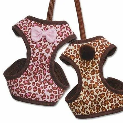 Imported Cat Harness with Leash Printed