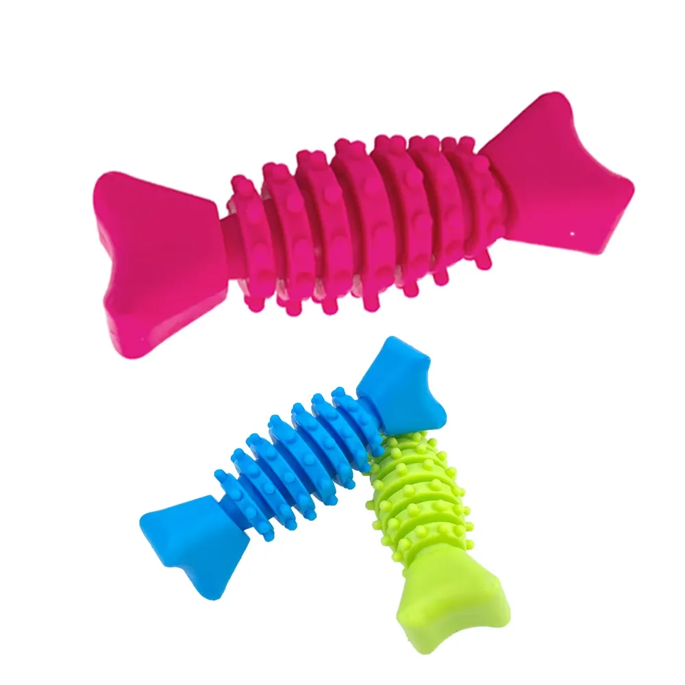 Imported Tether Toy Candy Spike Bone