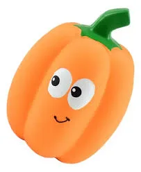 Imported Latex Squeaky Pumpkin Toy