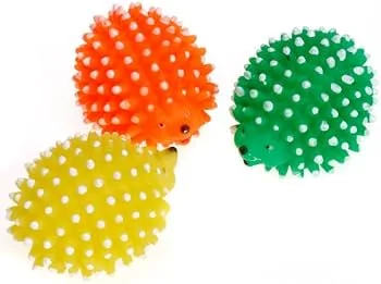 Imported Squeaky Vinyl Toy Porcupine