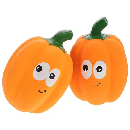 Imported Latex Squeaky Pumpkin Toy