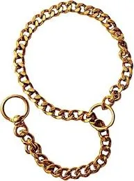 Grinded Brass Chock Chain