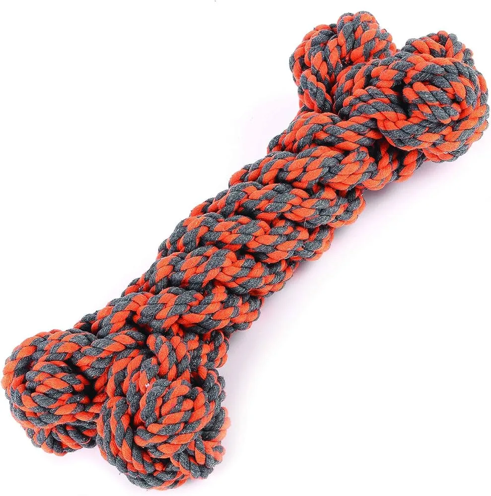 Polyester-Cotton Rope Bone Toy