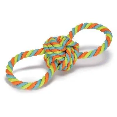 Polyester-Cotton Rope Fieger Knot Toy